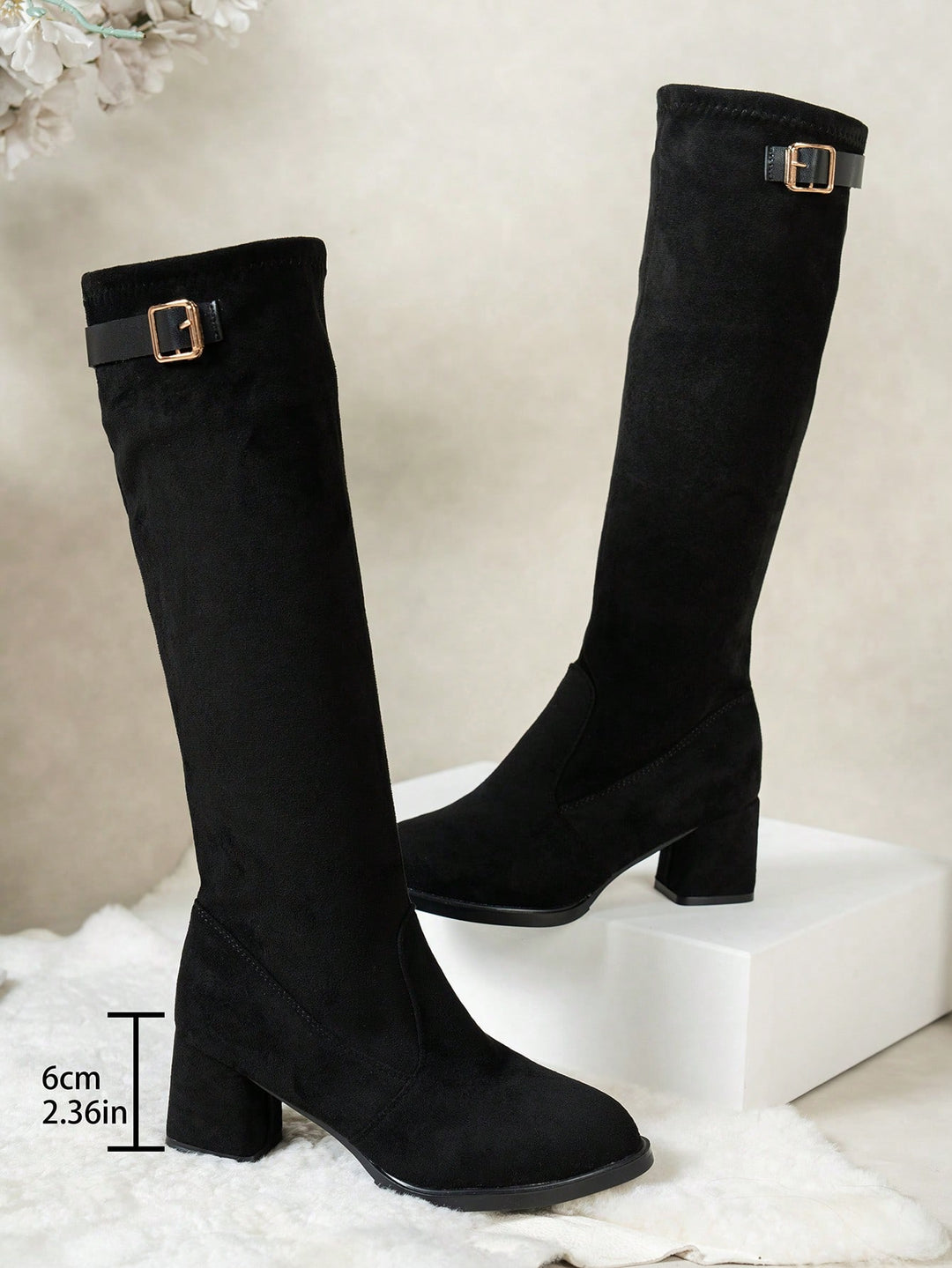 Cizme SHEIN, negru