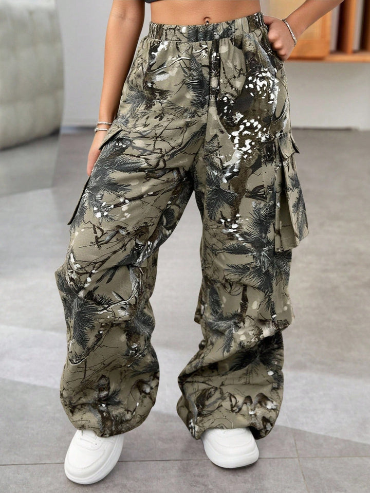 Pantaloni SHEIN, kaki