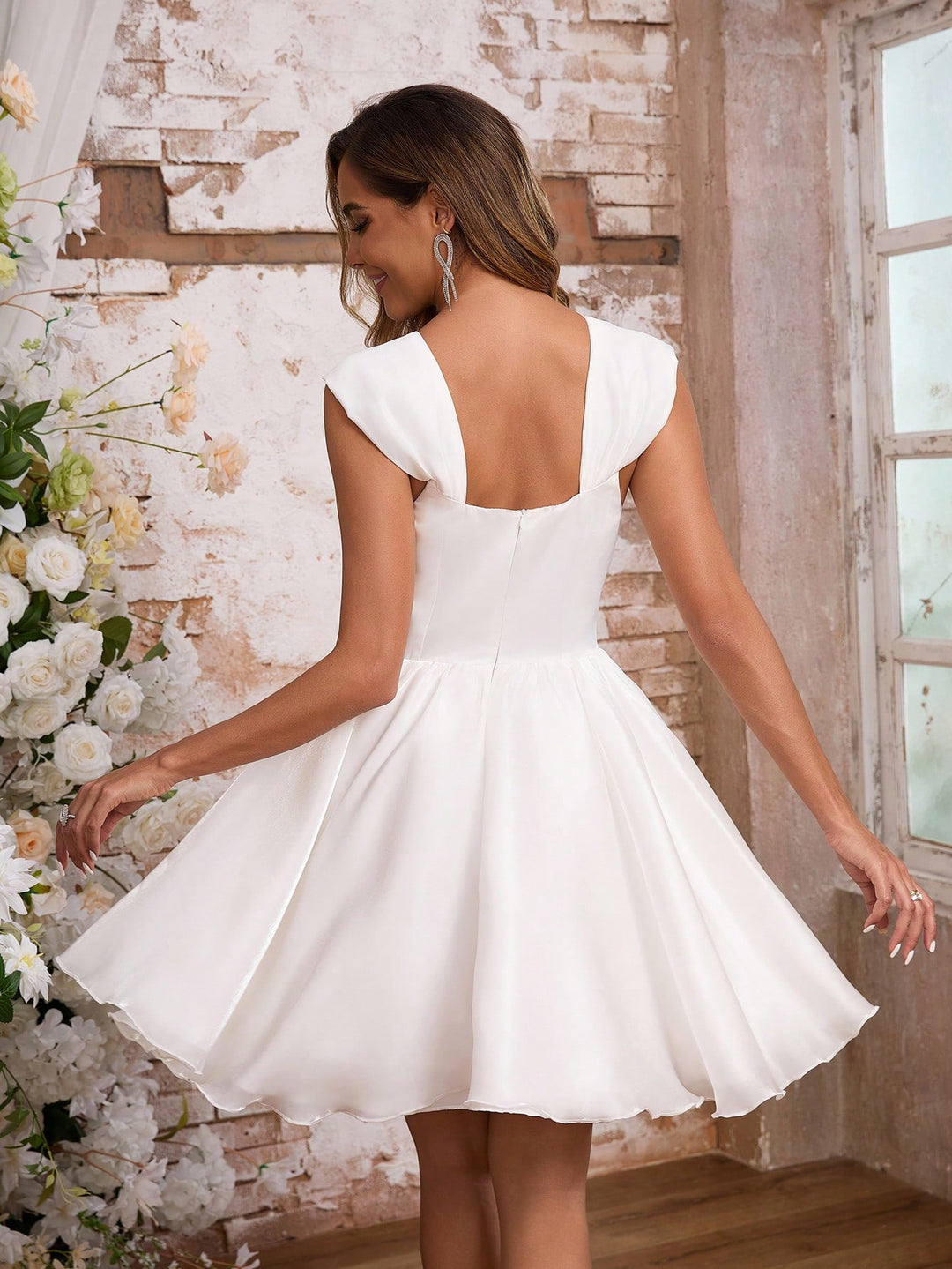 Rochie SHEIN, alb