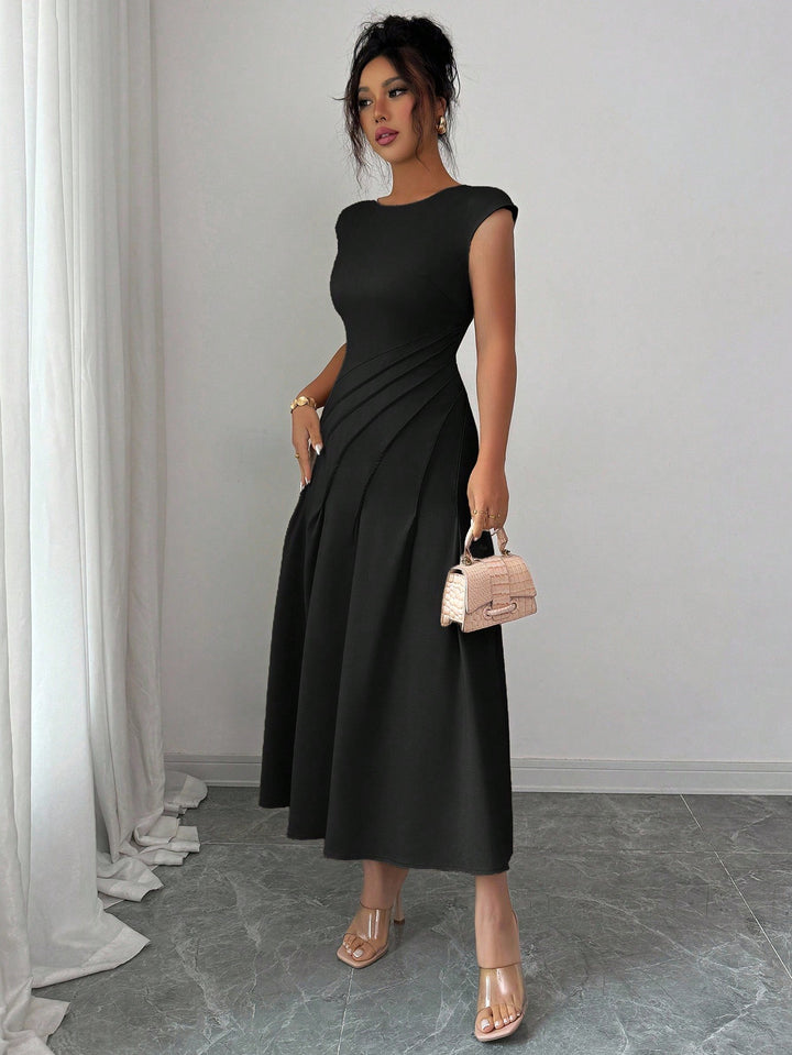 Rochie midi SHEIN, negru