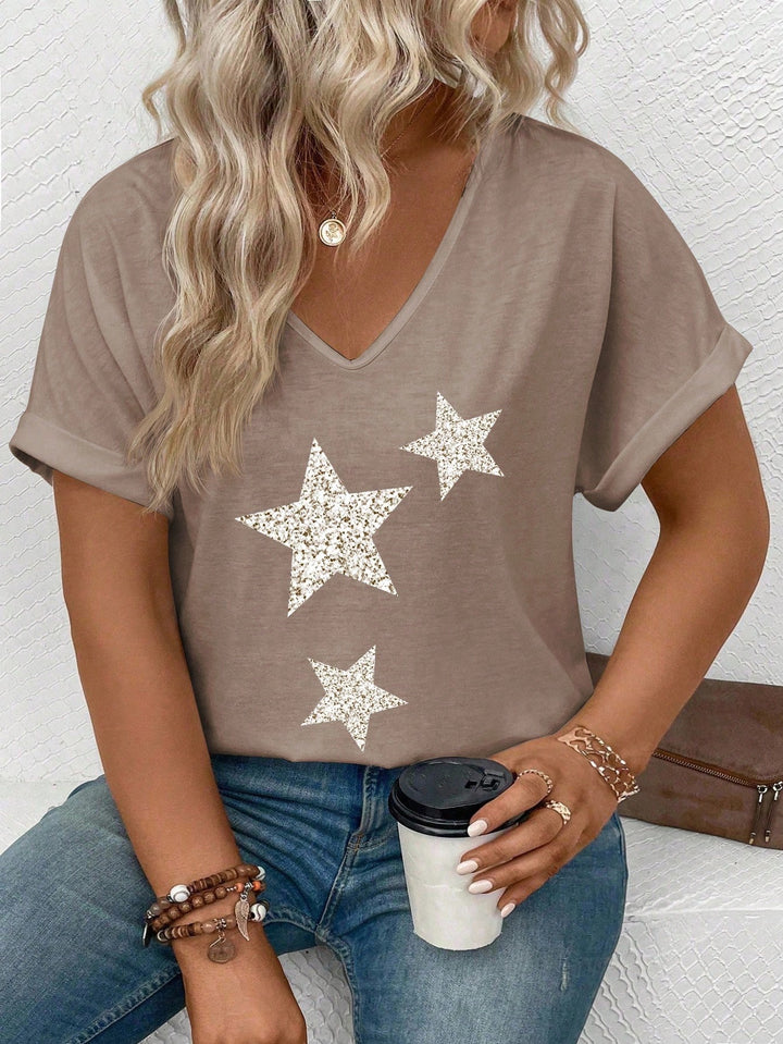 Tricou SHEIN, bej