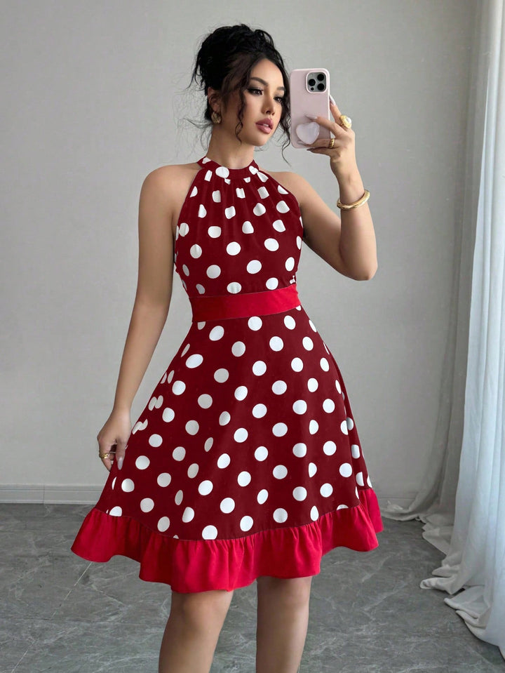 Rochie scurtă SHEIN, roșu