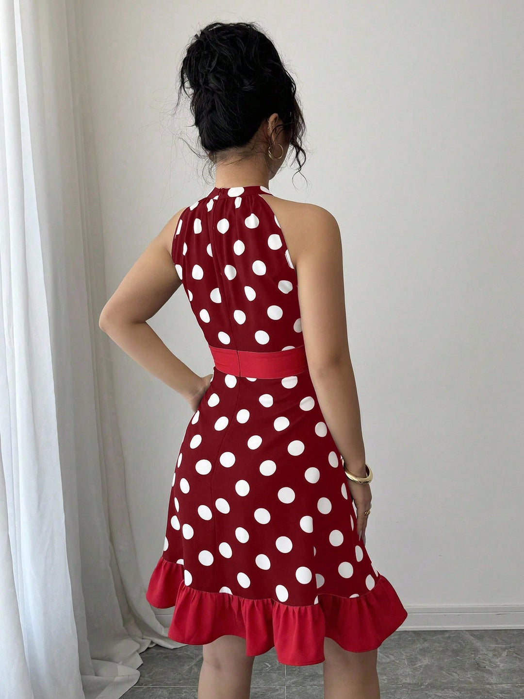 Rochie scurtă SHEIN, roșu