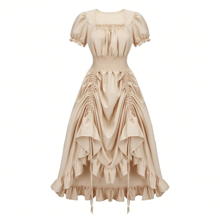 Rochie midi SHEIN, crem