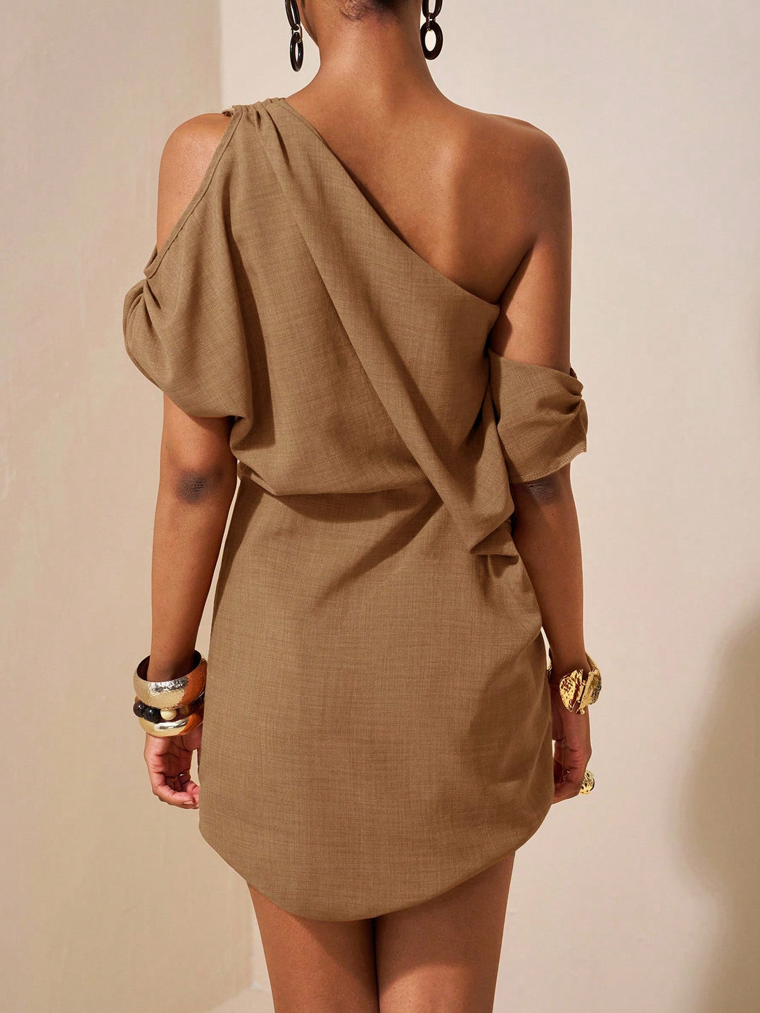 Rochie mini SHEIN, maro