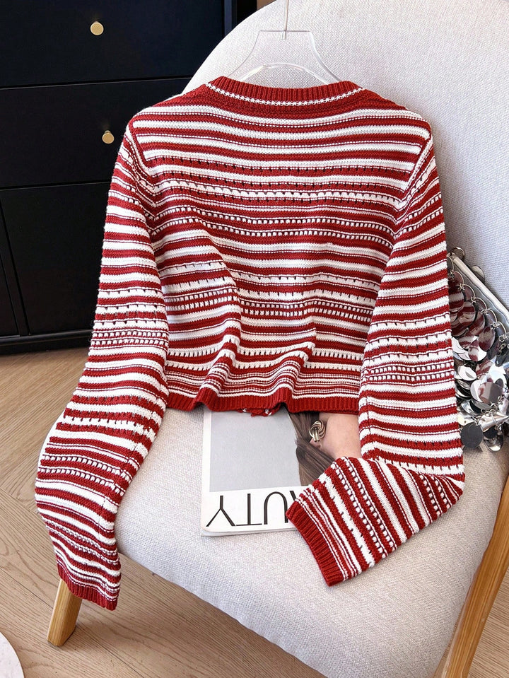 Cardigan SHEIN, vișiniu