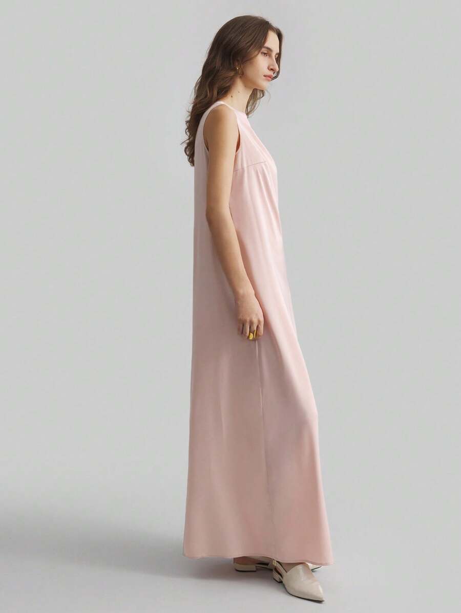 Rochie maxi SHEIN, roz