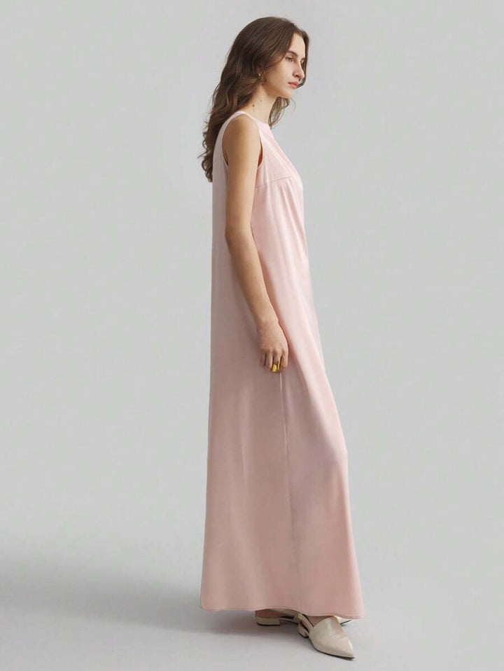 Rochie maxi SHEIN, roz