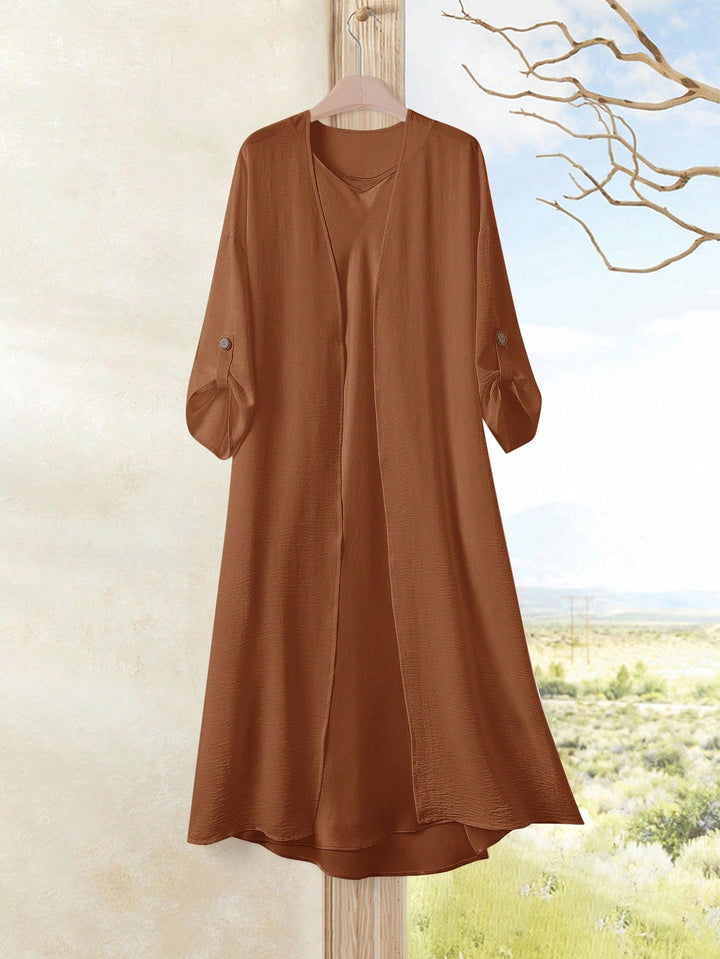 Cardigan SHEIN, maro