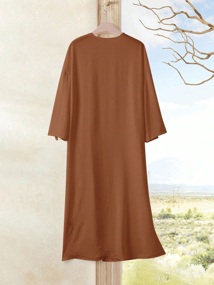 Cardigan SHEIN, maro