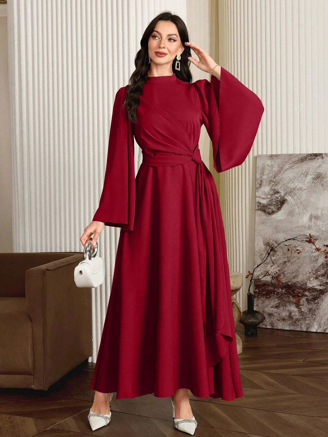 Rochie maxi SHEIN, roșu