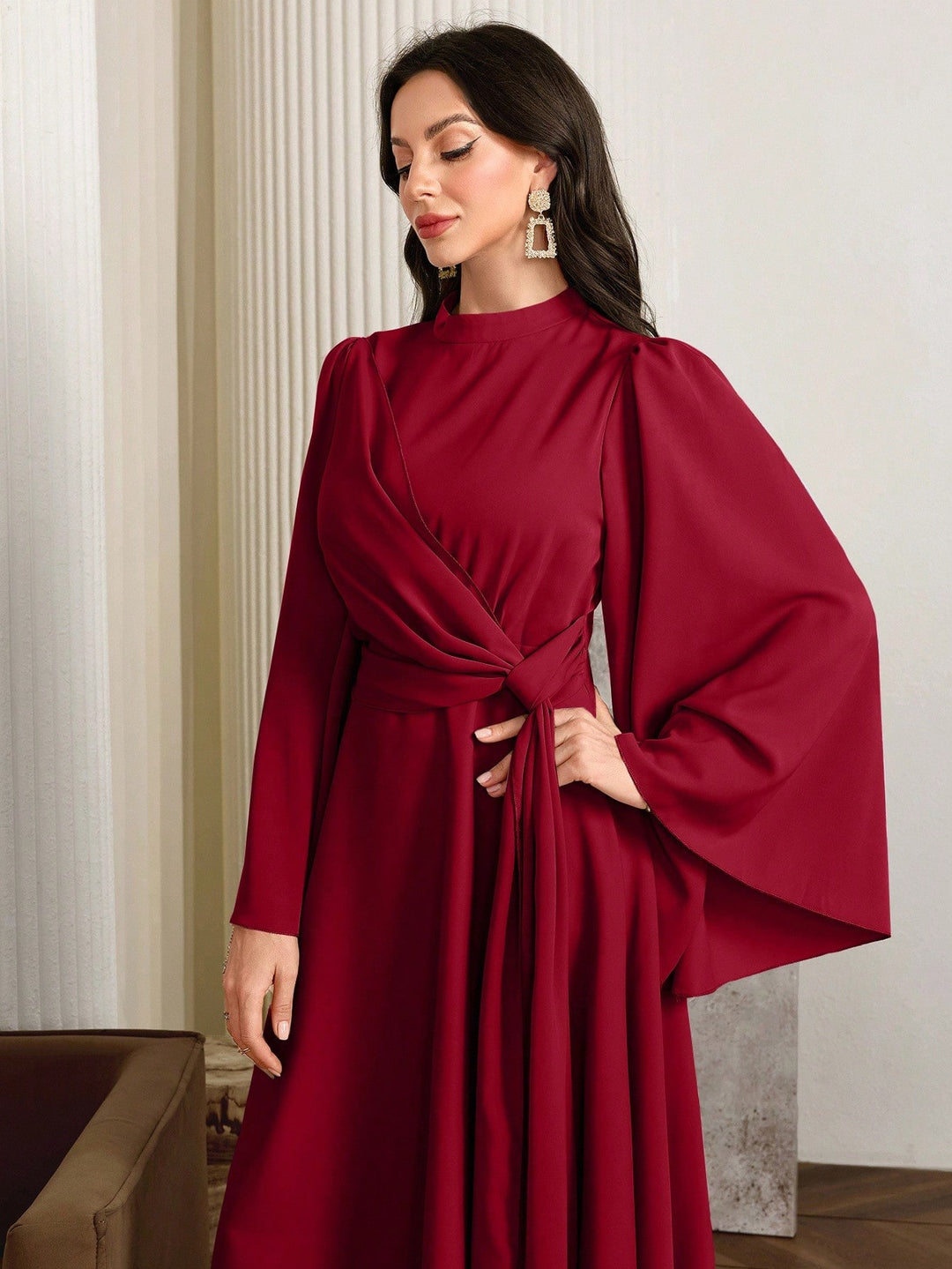 Rochie maxi SHEIN, roșu