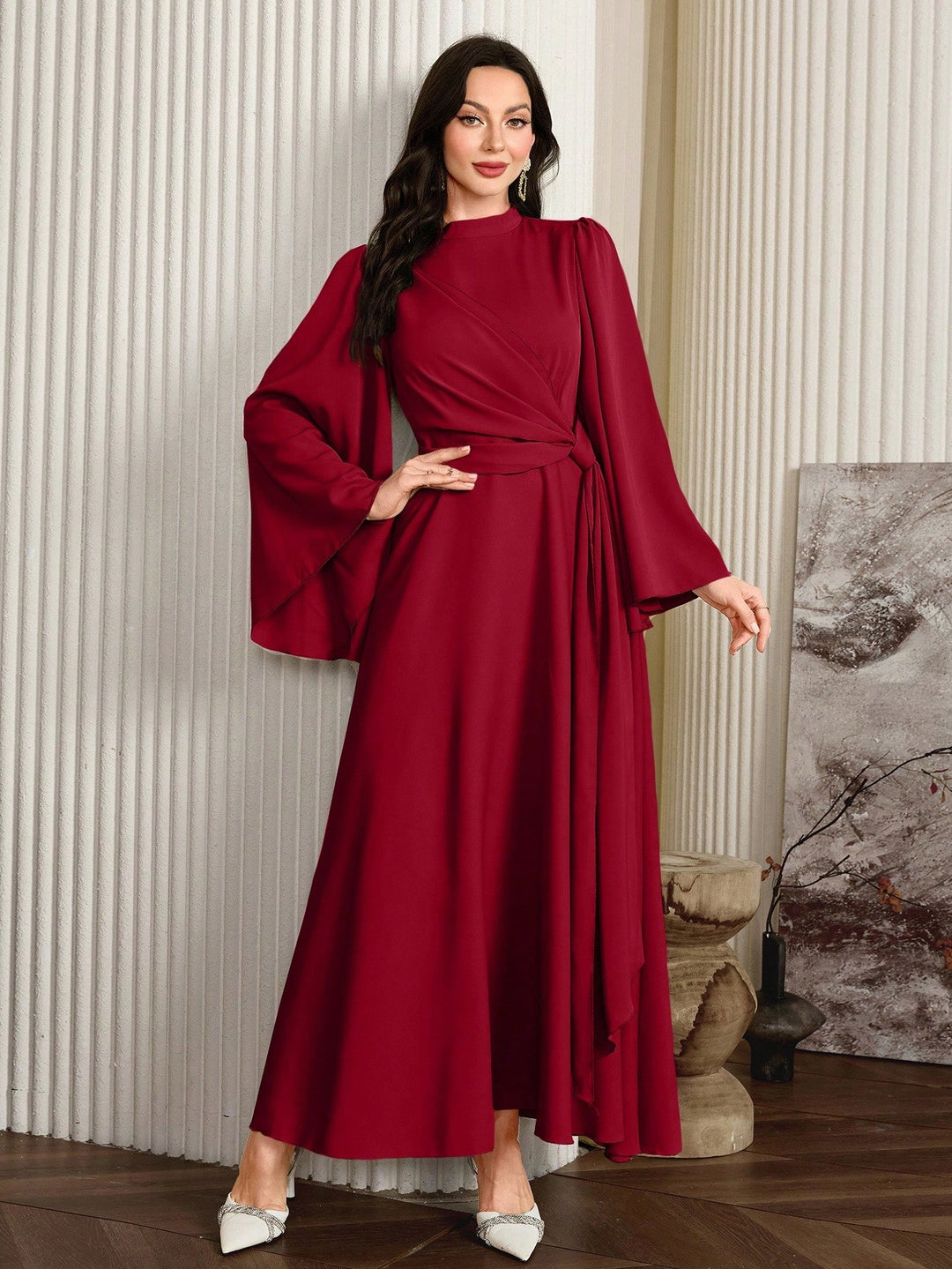 Rochie maxi SHEIN, roșu