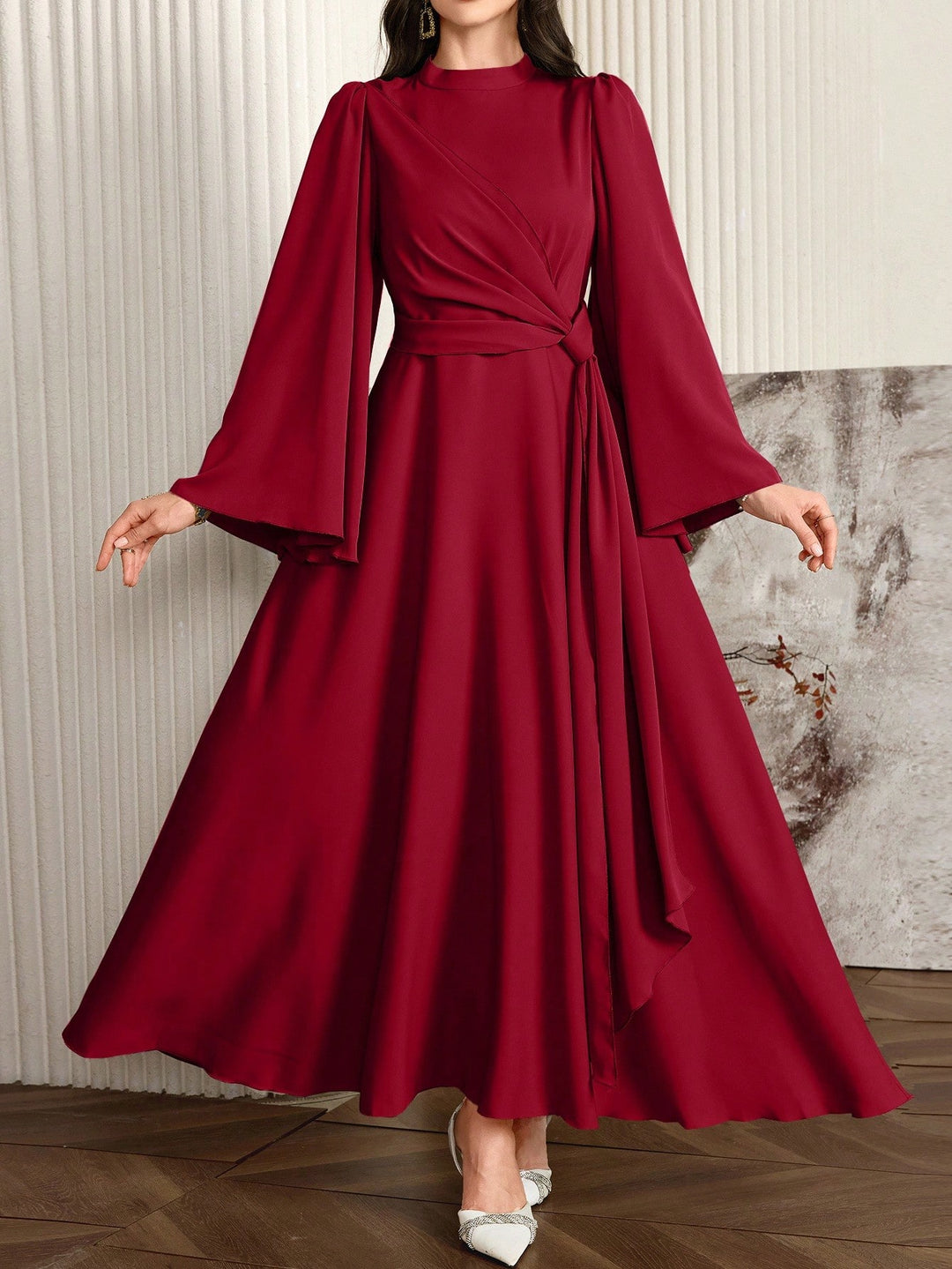 Rochie maxi SHEIN, roșu