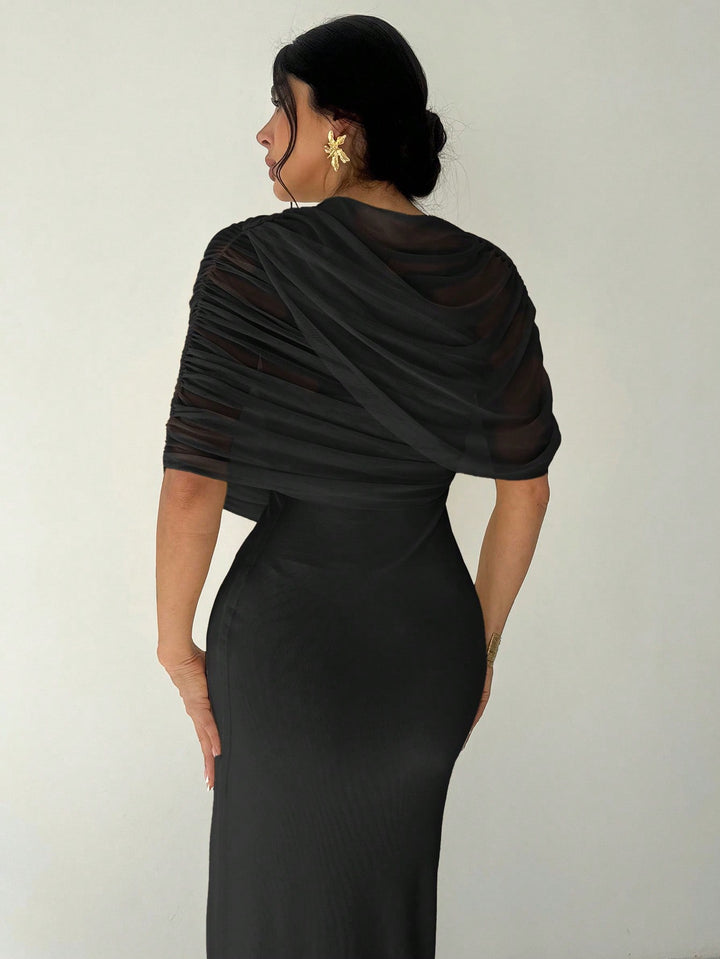 Rochie maxi SHEIN, negru