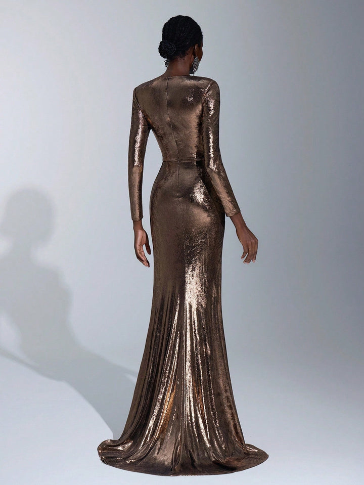 Rochie SHEIN, maro