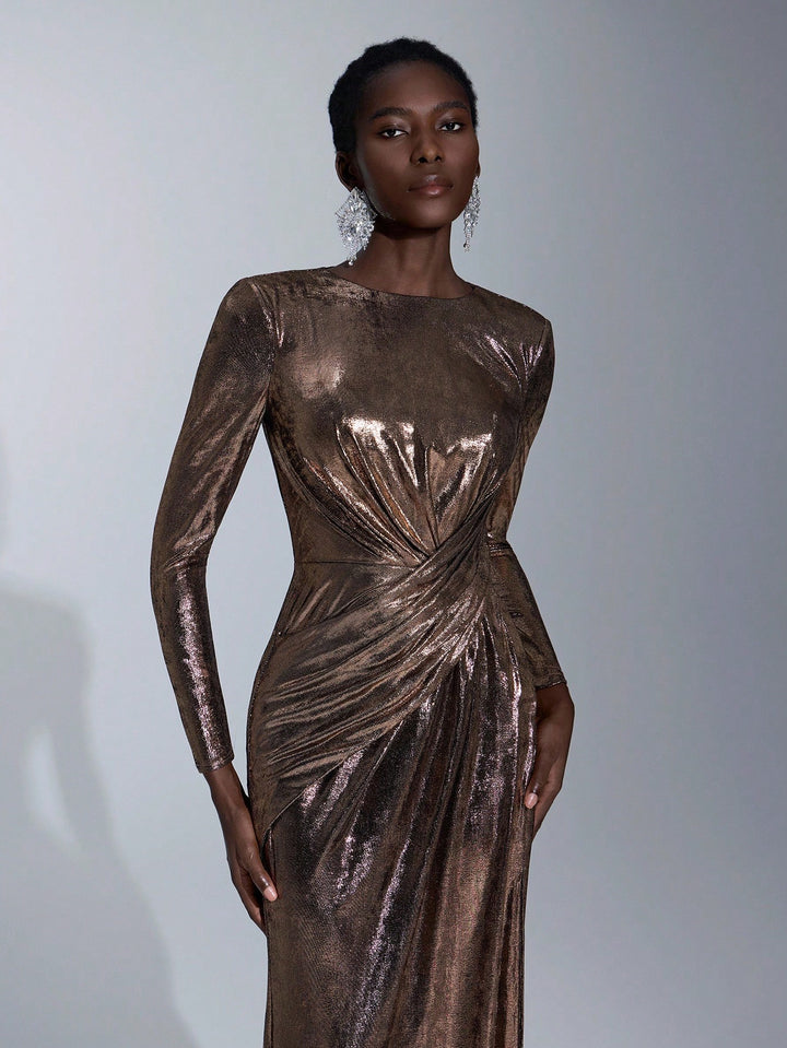 Rochie SHEIN, maro