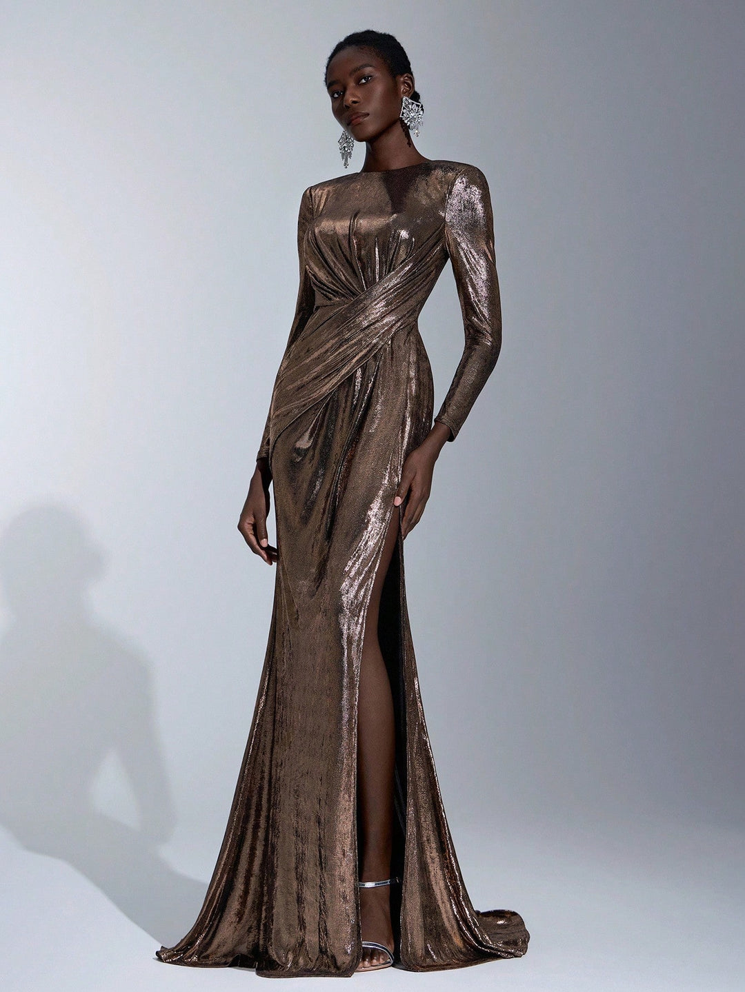 Rochie SHEIN, maro