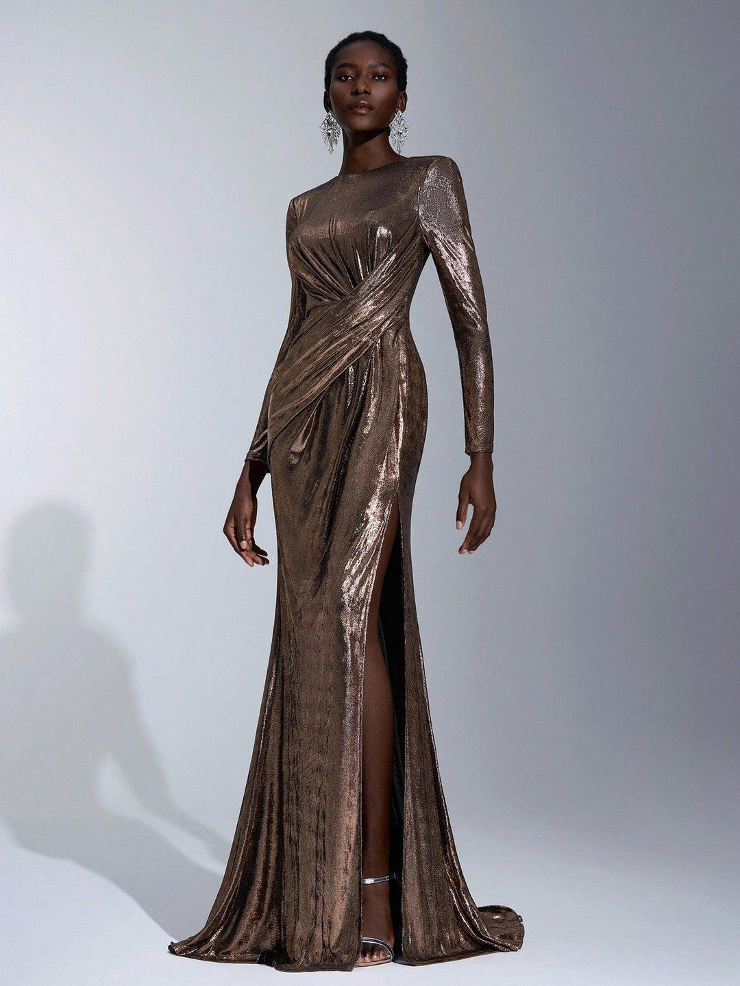 Rochie SHEIN, maro