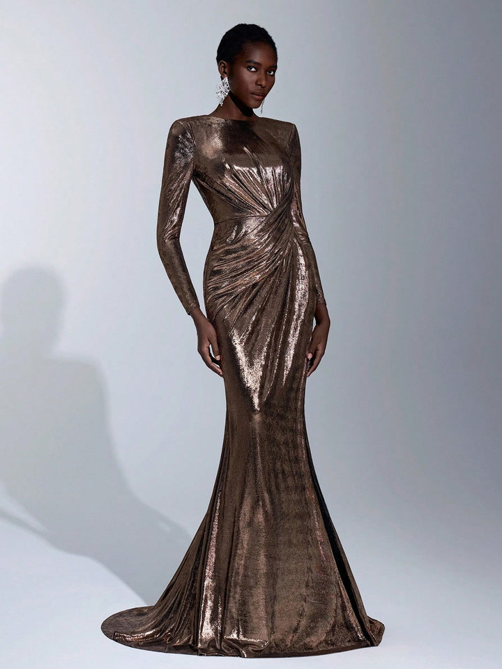 Rochie SHEIN, maro
