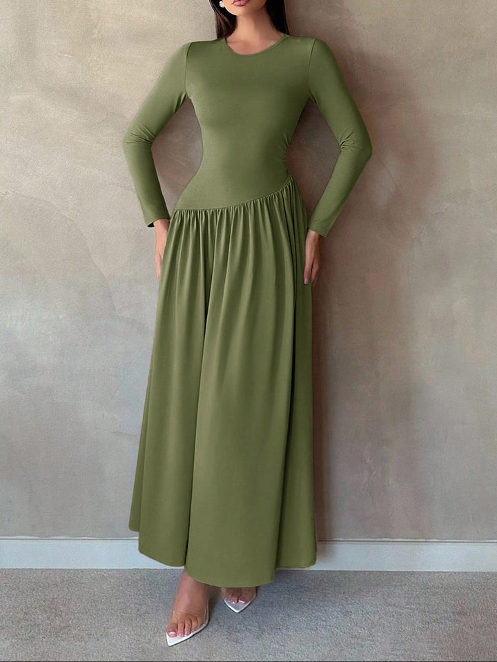 Rochie maxi SHEIN, verde