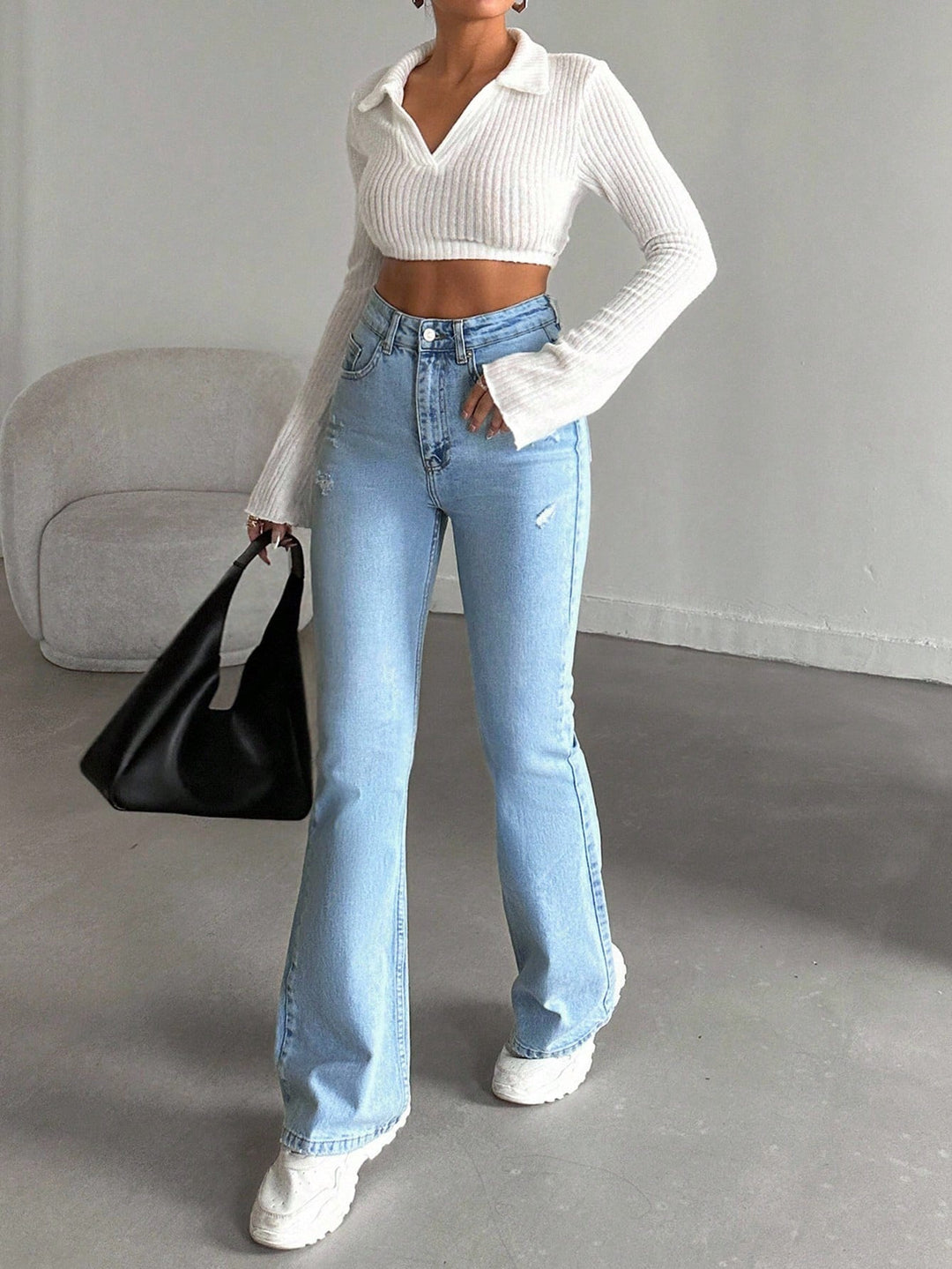Jeans SHEIN, albastru