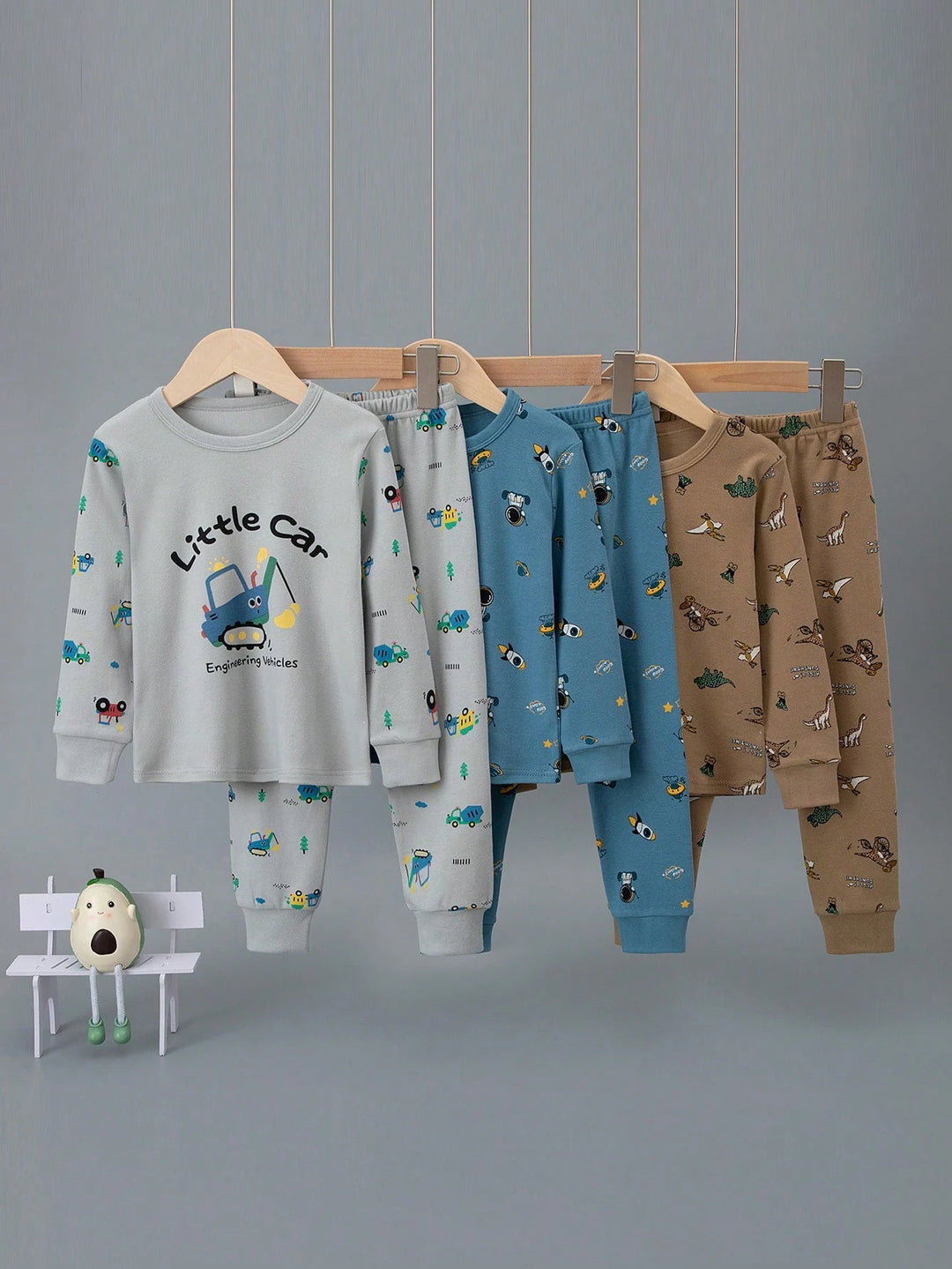 Set compleuri pijamale SHEIN, mix culori