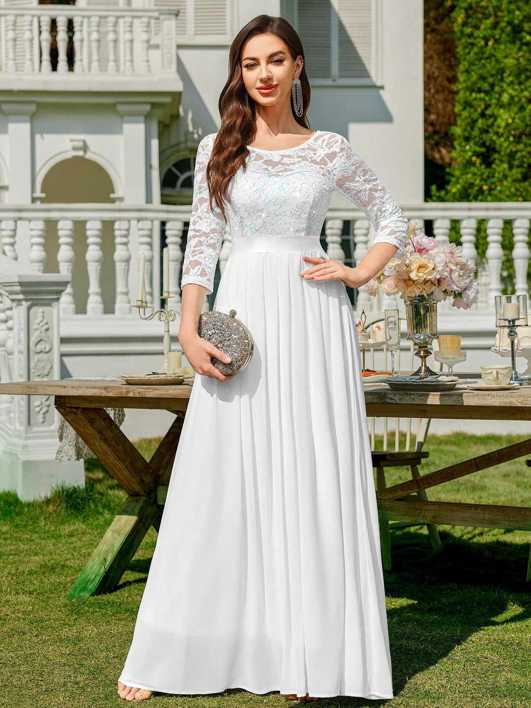 Rochie SHEIN, alb