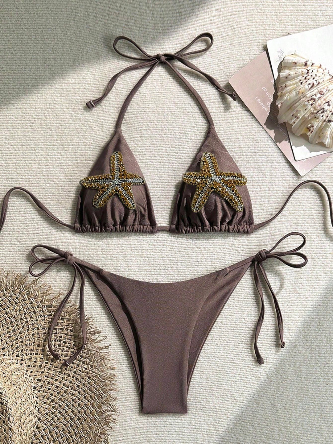 Set bikini SHEIN, maro