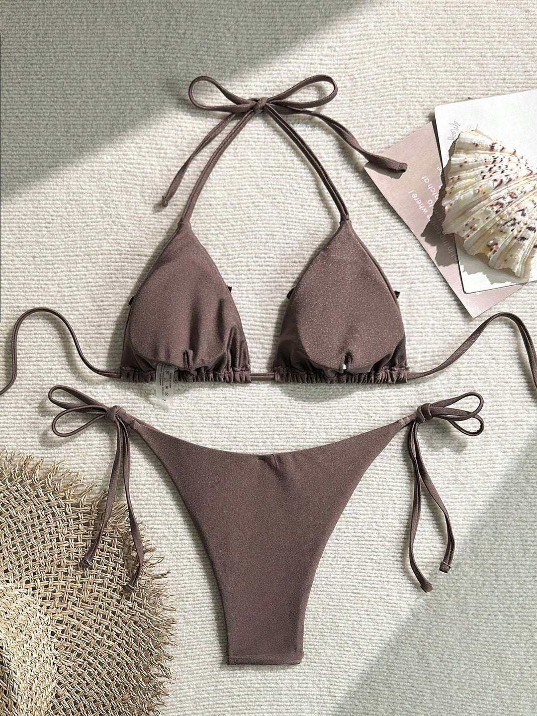 Set bikini SHEIN, maro