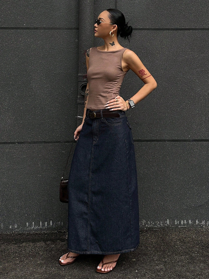 SHEIN maxi szoknya, kék