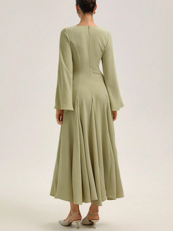 Rochie maxi Shein, verde