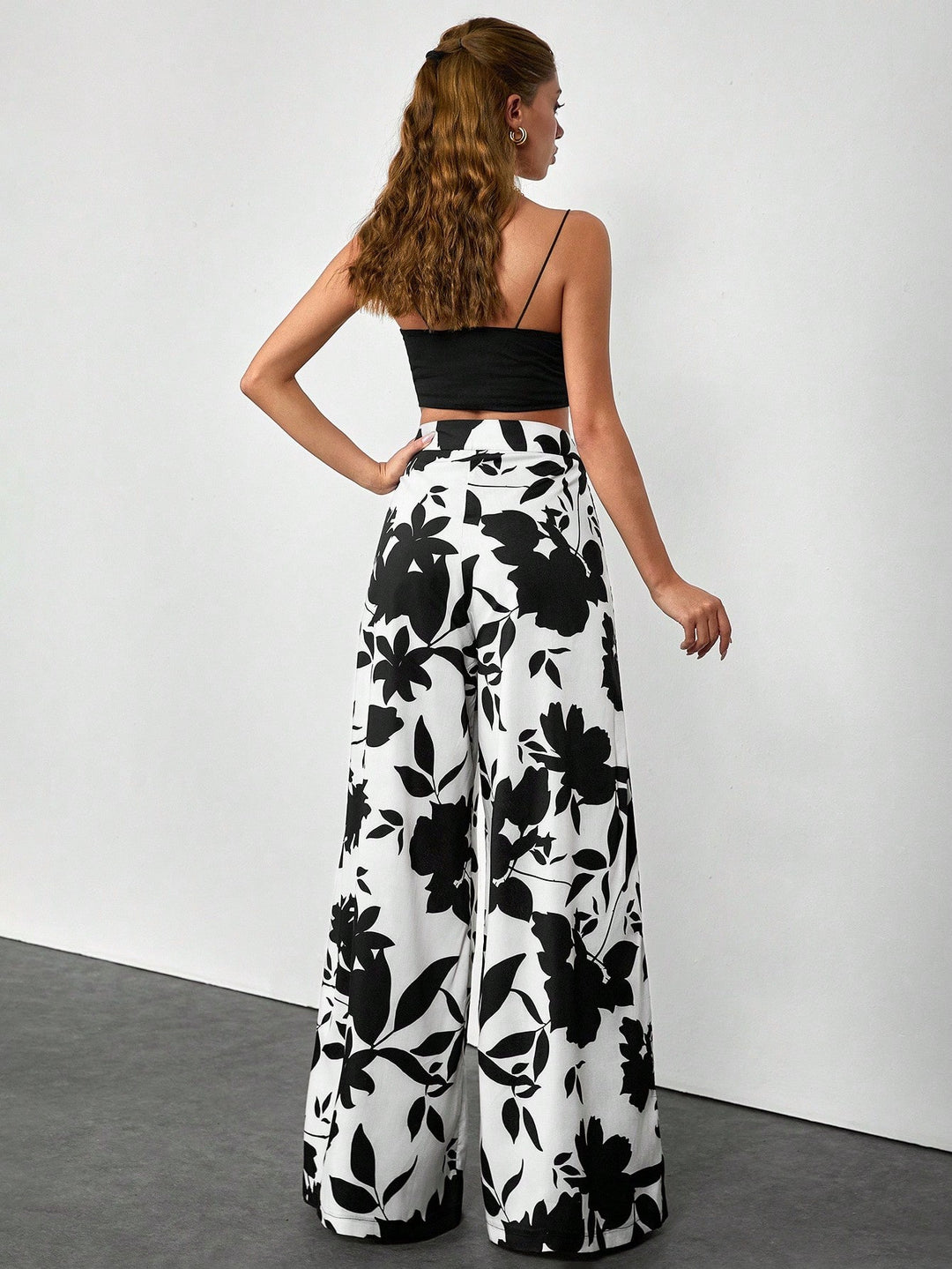 Pantaloni SHEIN, alb