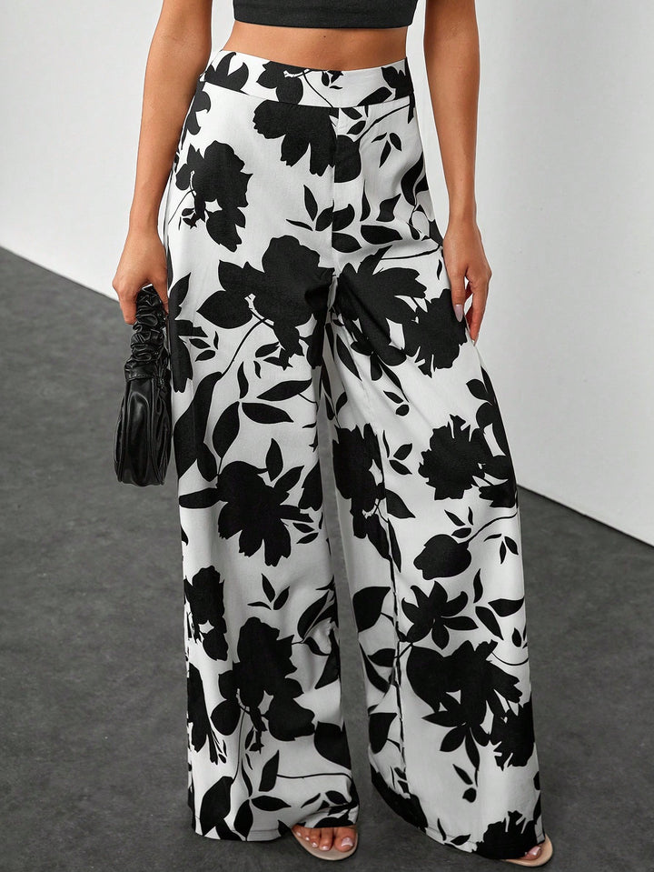 Pantaloni SHEIN, alb
