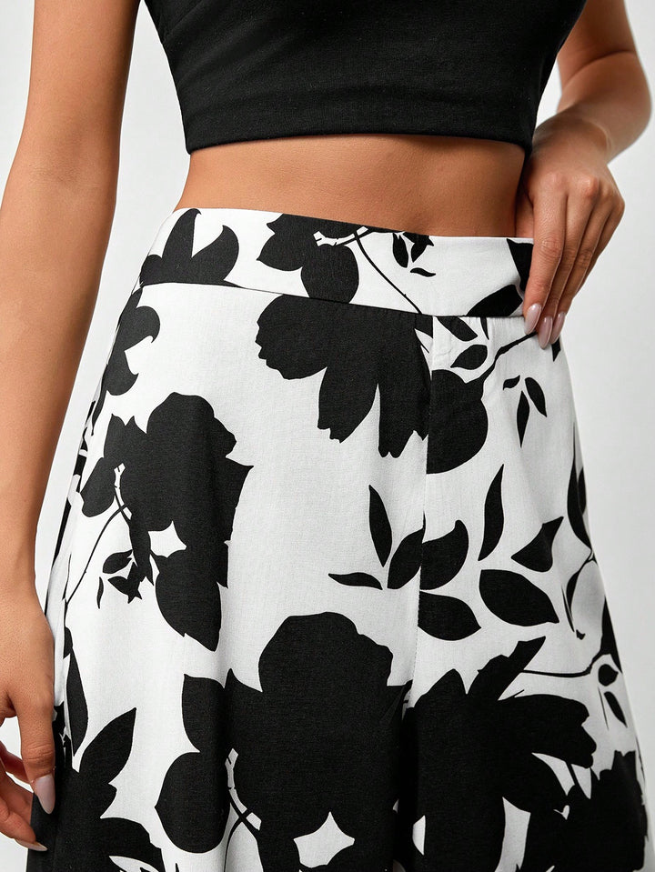 Pantaloni SHEIN, alb