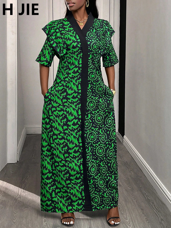Rochie maxi SHEIN, mix culori