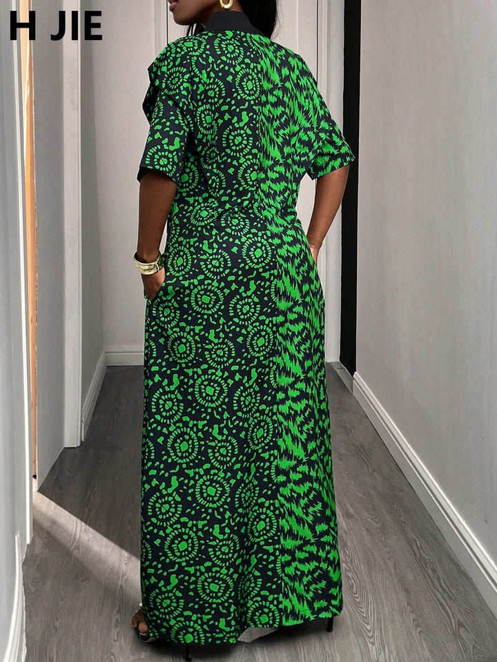 Rochie maxi SHEIN, mix culori