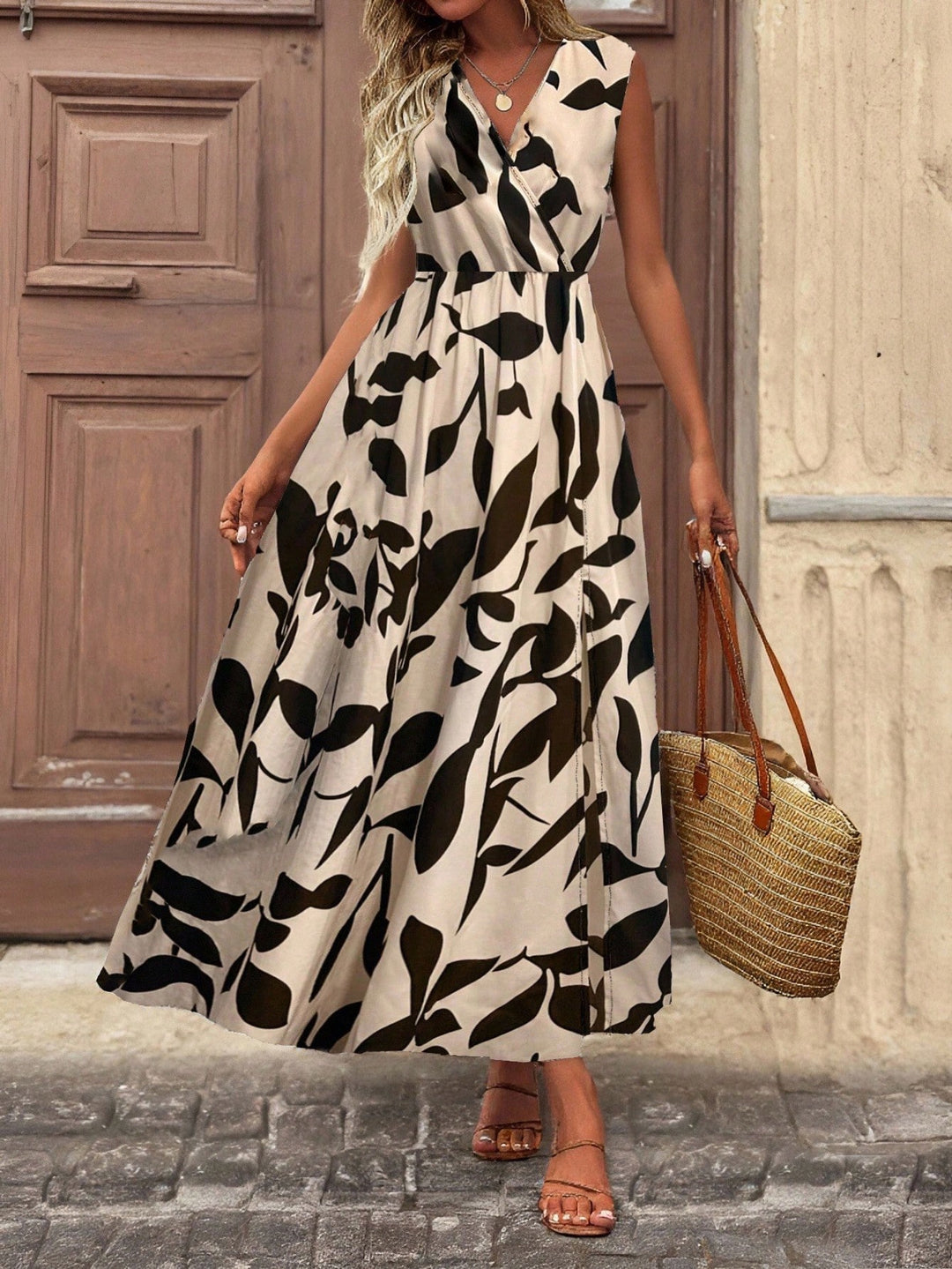 Rochie maxi SHEIN, mix culori
