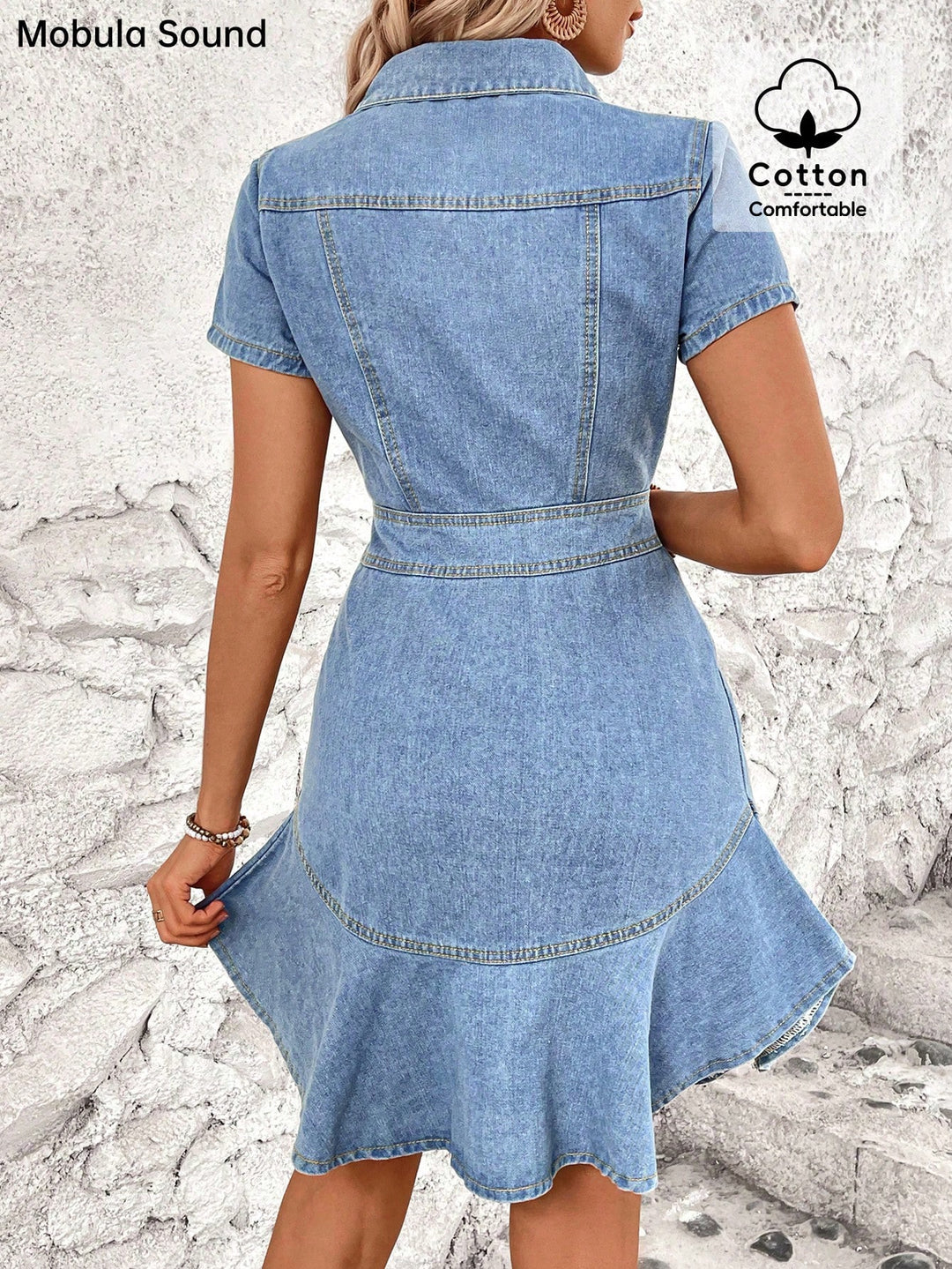 SHEIN farmerruha, kék