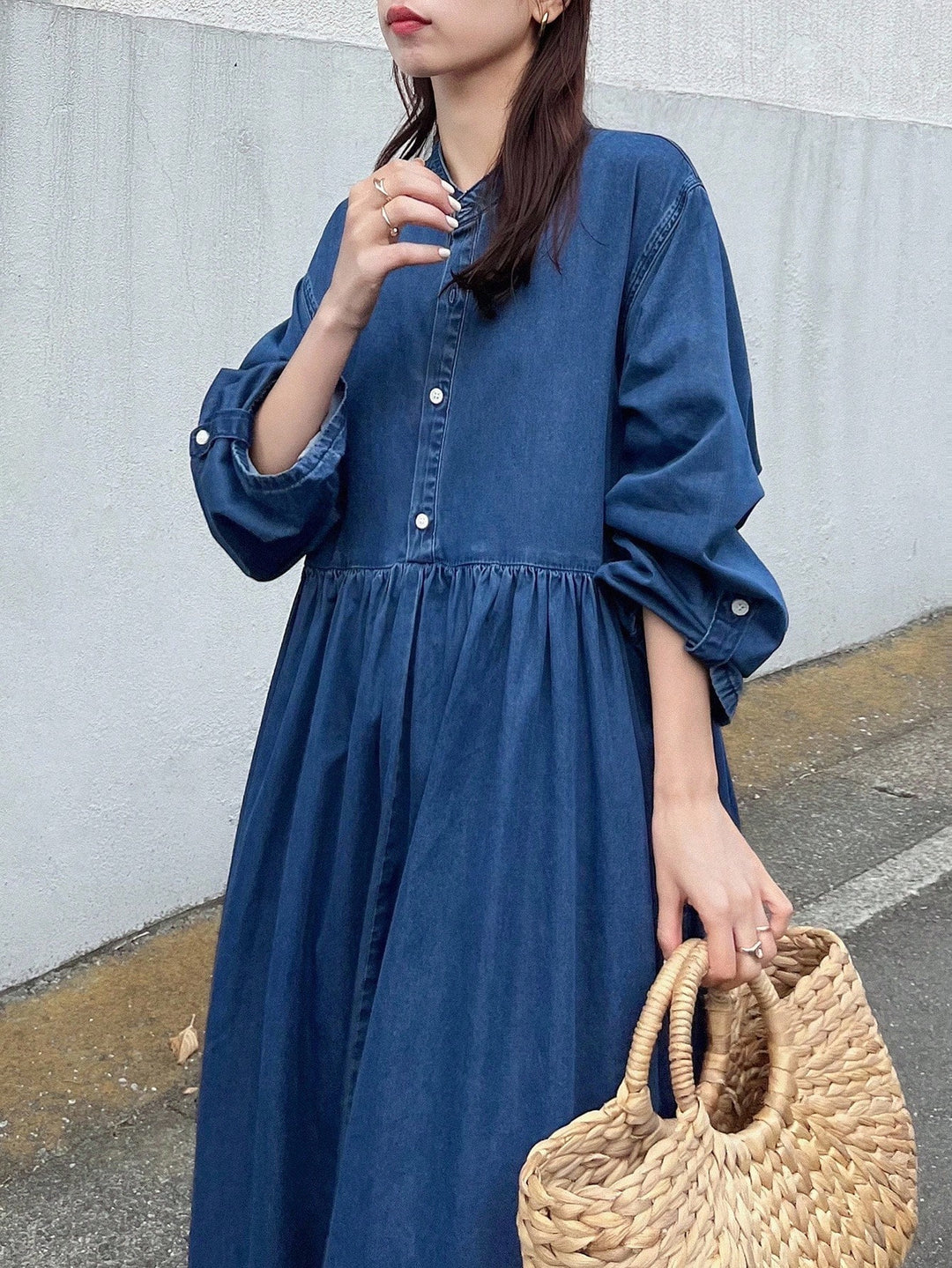 SHEIN maxiruha, kék