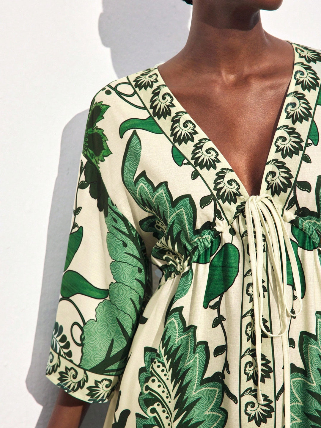 Rochie maxi SHEIN, verde