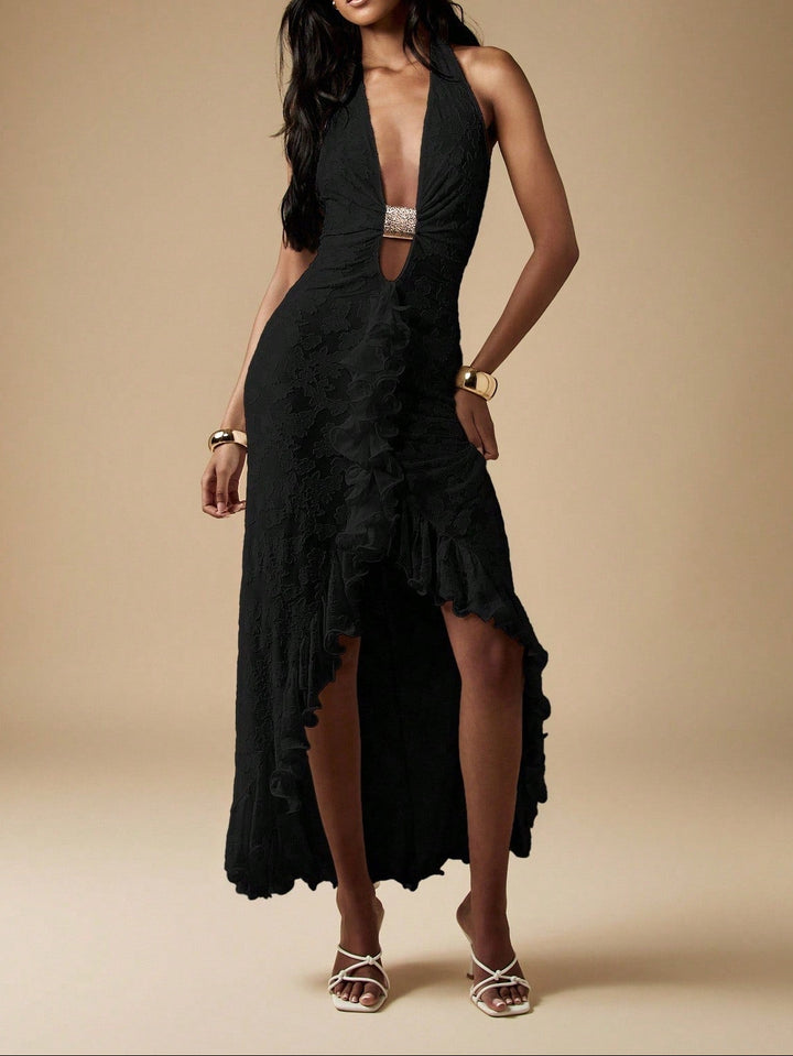 Rochie midi SHEIN, negru