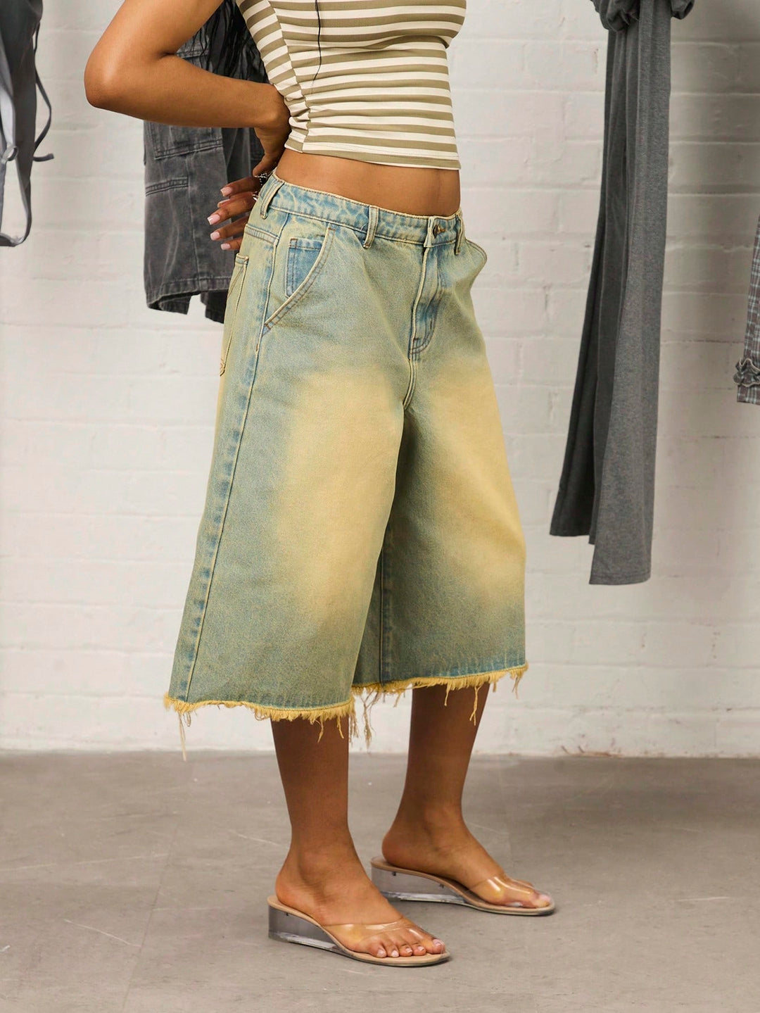 Jeans SHEIN, albastru