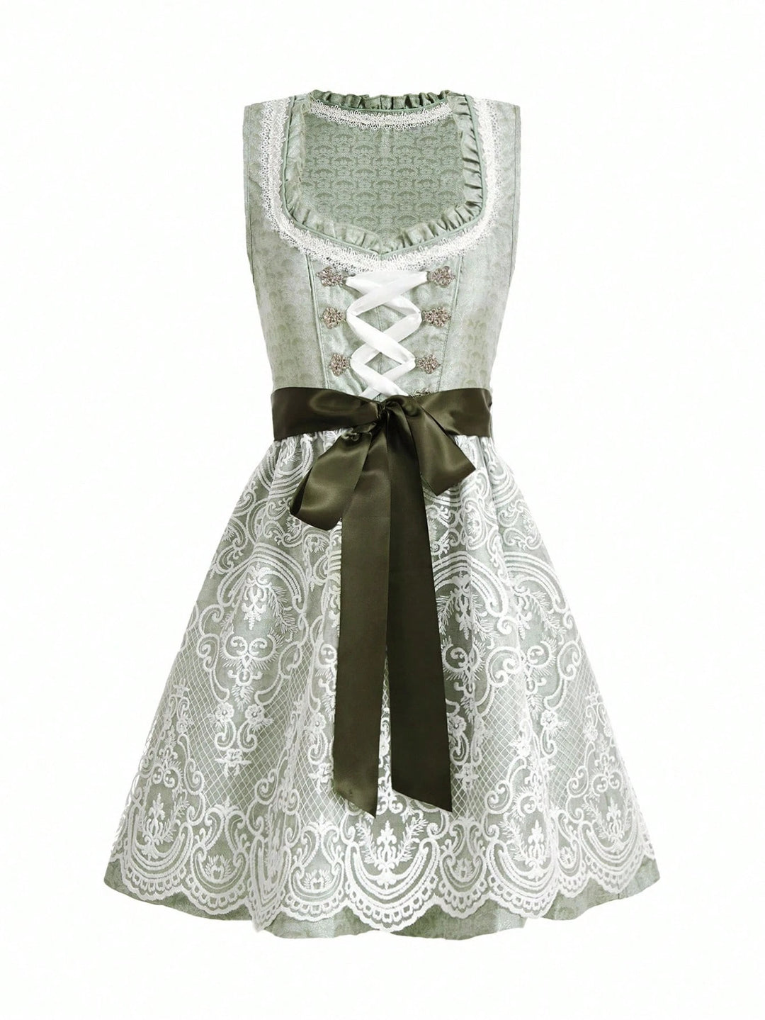 Rochie mini SHEIN, verde