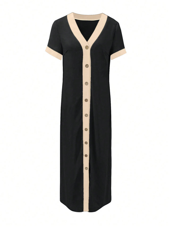 Rochie maxi SHEIN, negru