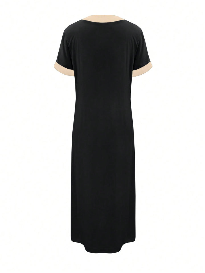 Rochie maxi SHEIN, negru