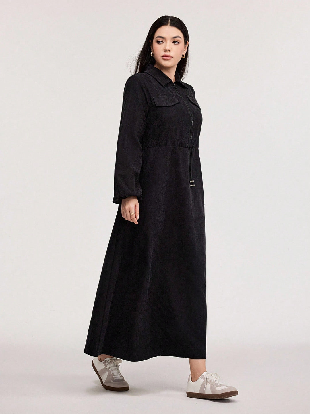 Rochie maxi SHEIN, negru