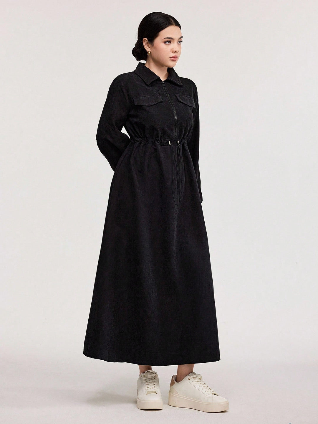 Rochie maxi SHEIN, negru