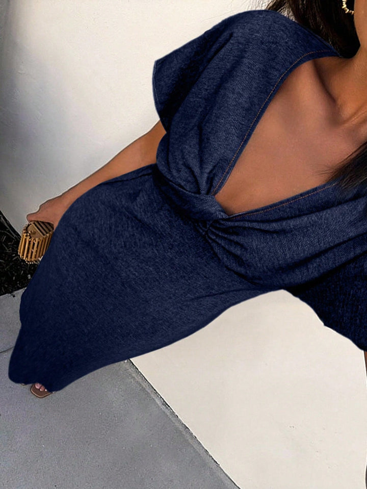Rochie midi SHEIN, albastru
