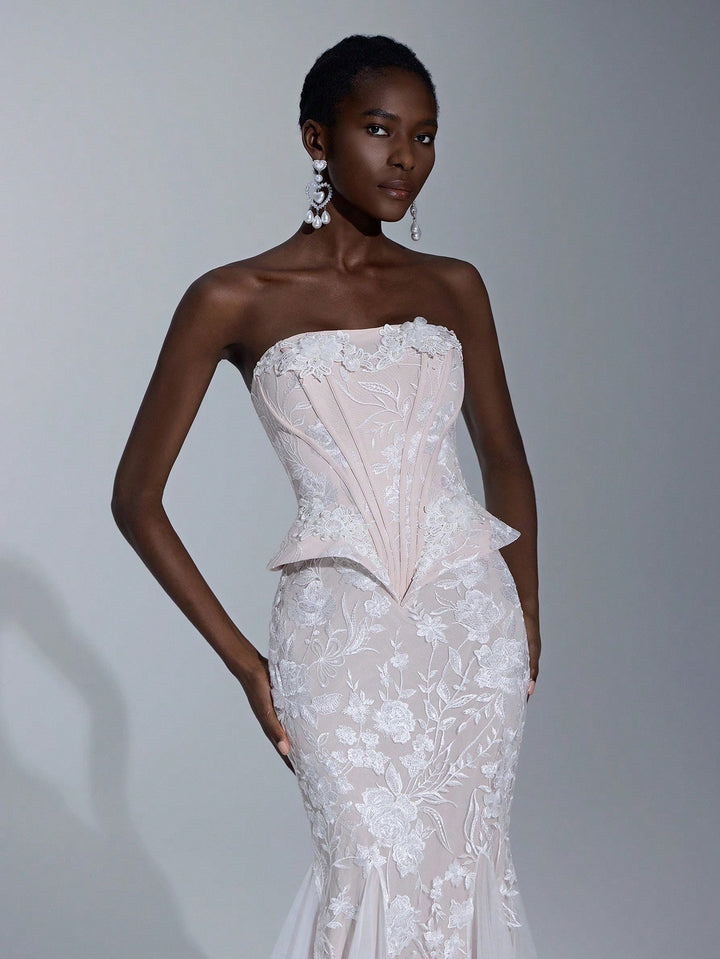 Rochie de mireasă SHEIN, alb